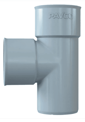 Tee sanitaria 4 " PVC Pavco Desagüe